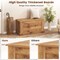 Large Wooden Storage Chest with Safety Hinge & Lift-Top Lid Off Toy Box Organizer Bench for Bedroom